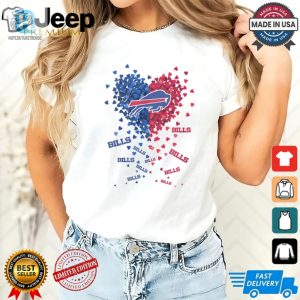 Love The Bills Wear Your Heart On Your Sleeve Funny Shirt hotcouturetrends 1 2