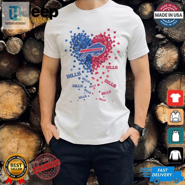 Love The Bills Wear Your Heart On Your Sleeve Funny Shirt hotcouturetrends 1 3