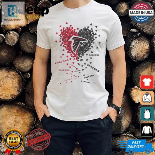 Make Hearts Skip A Beat Funny Atlanta Falcons Tee hotcouturetrends 1 3