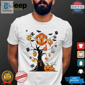 Spooky Fun Man Utd Halloween Tree Tshirt Unique Hilarious hotcouturetrends 1 2