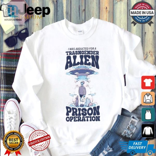 Funny Alien Abduction Shirt Unique Transgender Alien Design hotcouturetrends 1