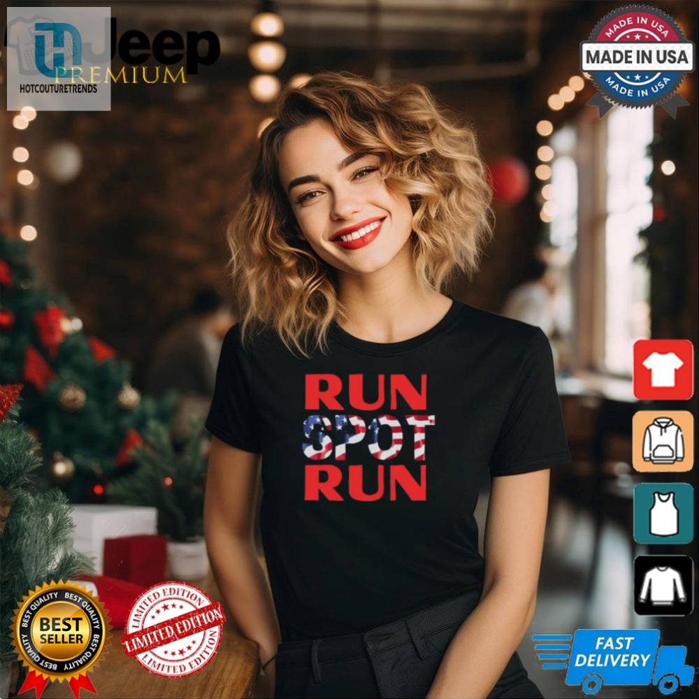 Hilarious Run Spot Run Trump Tshirt  Unique  Funny Design