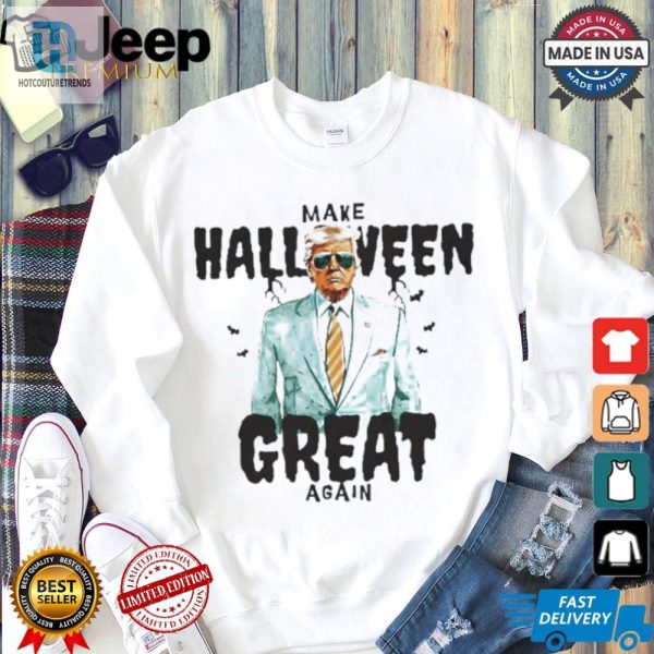 Make Halloween Great Again Shirt Funny Trump Costume Tee hotcouturetrends 1