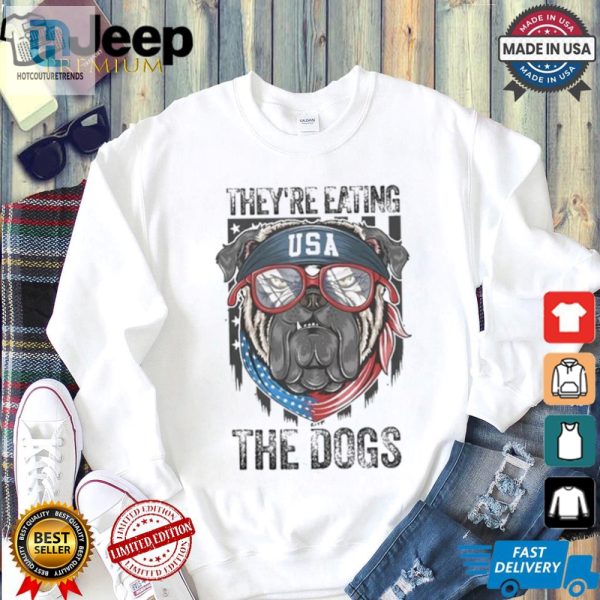 Funny Eating The Dogs Trump 2024 Election Tshirt hotcouturetrends 1