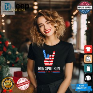 Run Spot Run 2024 Tee Hilarious Bipartisan Election Fun hotcouturetrends 1 1