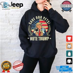 Funny Save Our Pets Vote Trump 2024 Tee Standout Unique hotcouturetrends 1 2