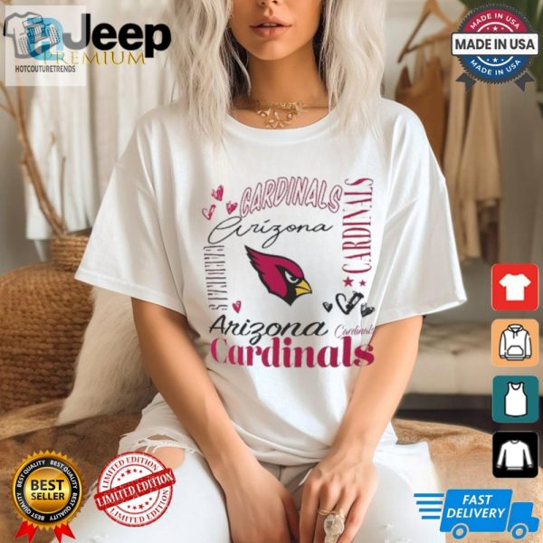 Score Big Laughs Arizona Cardinals Womens Tee By Carl Banks hotcouturetrends 1