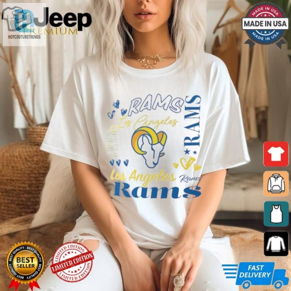 Score Big Laughs In Our La Rams G Iii 4Her Tshirt By Carl Banks hotcouturetrends 1