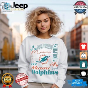 Dive Into Style Miami Dolphins G Iii 4Her Tee Fintastic Fun hotcouturetrends 1 1