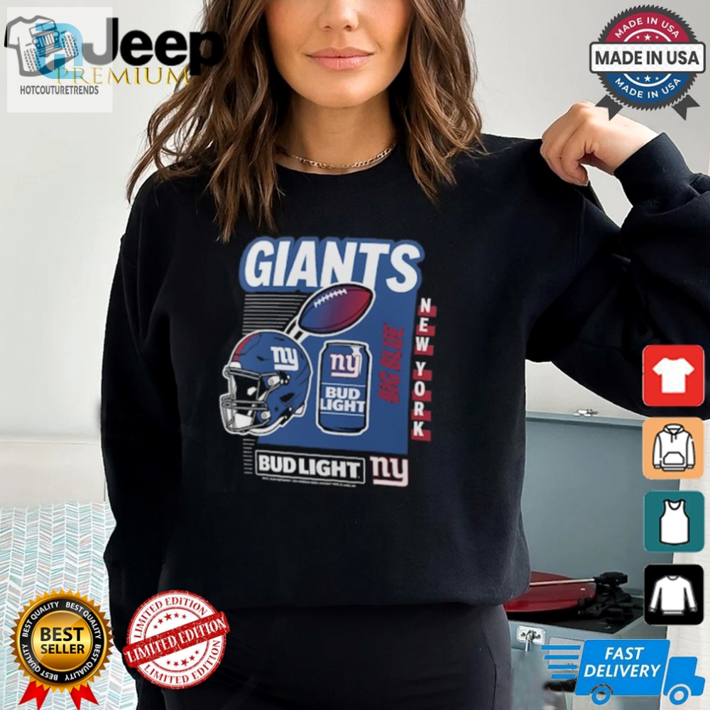 Score Big Laughs With Our Ny Giants Anheuser Busch Tee