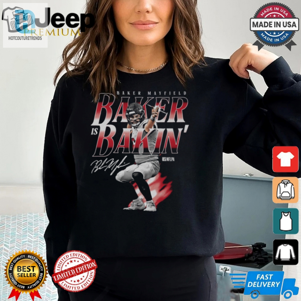 Baker Mayfield Tampa Bay Pose Tee  Get Your Giggle Gear