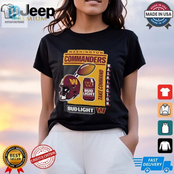 Get Blitzed Washington Commanders Anheuser Busch Tee hotcouturetrends 1