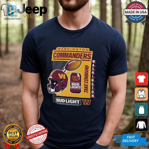 Get Blitzed Washington Commanders Anheuser Busch Tee hotcouturetrends 1 2