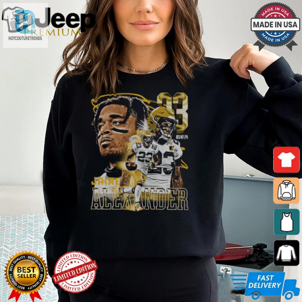 Get Picked In Style  Jaire Alexander Vintage Tee