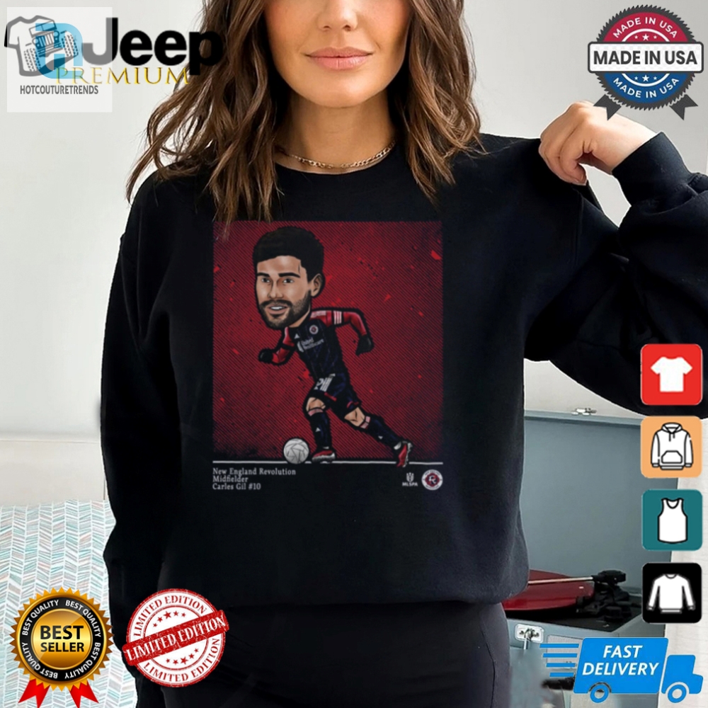 Get Laughs With Carles Gil Cartoon Shirt  Unique Ne Revs Gear