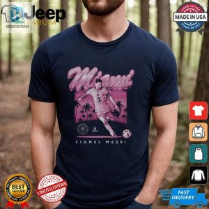 Get A Kick Out Of Leo Funny Messi Miami Bitmap Tee hotcouturetrends 1 2