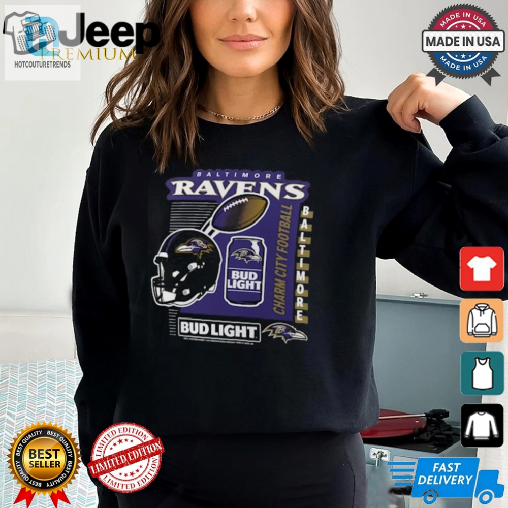 Get Blitzed In Style With This Ravens Anheuser Busch Tee