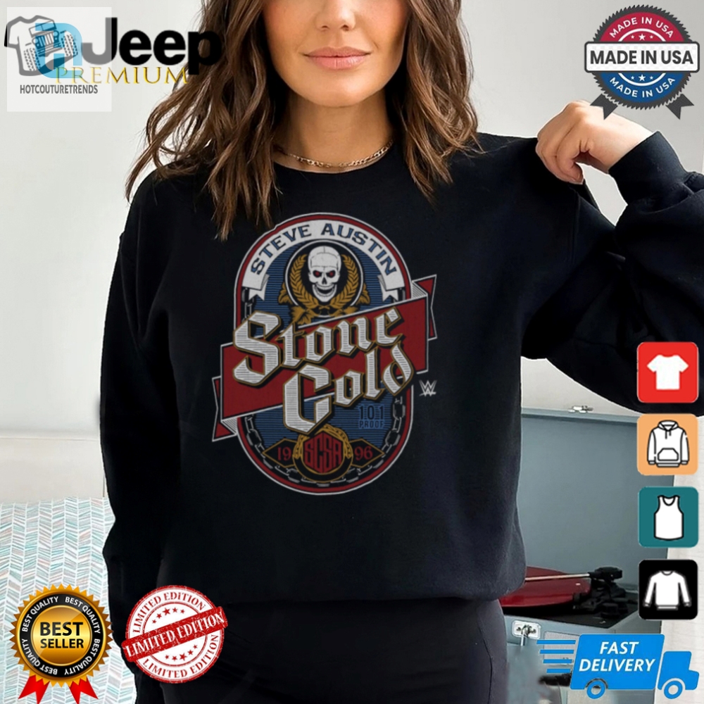 Get Stone Cold Laughs With Austin Beer Label Shirt