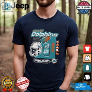 Fins Grins Miami Dolphins Anheuser Busch Tee hotcouturetrends 1 2