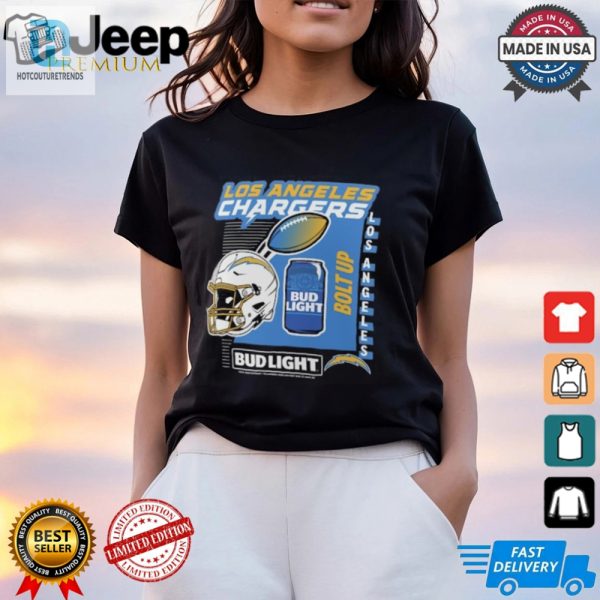 Get Charged Up Hilarious La Chargers Anheuser Busch Tee hotcouturetrends 1