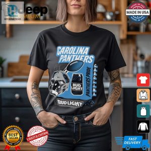 Score Big Laughs With Carolina Panthers Anheuser Busch Tee hotcouturetrends 1 3