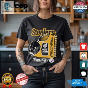 Score Laughs Cheers Funny Pittsburgh Steelers Busch Tee hotcouturetrends 1 3