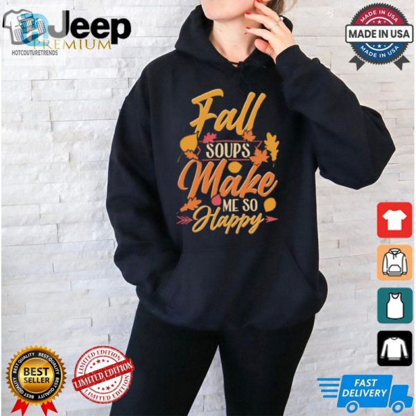 Funny Fall Soups Shirt Autumn Comfort Food Happiness Tee hotcouturetrends 1 2