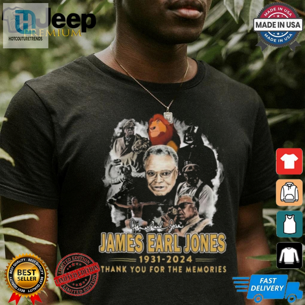 Legendary Laughter James Earl Jones 19312024 Shirt