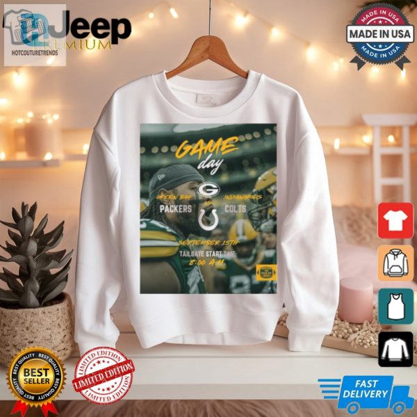 Epic Packers Vs Colts Gameday Tee Score Big Laughs hotcouturetrends 1