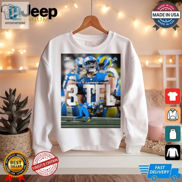 Tackling Tees Alex Anzalones Epic 3 Tfl Vs Lar Poster hotcouturetrends 1