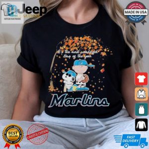 Peanuts X Marlins 2024 Shirt The Funniest Holiday Gear hotcouturetrends 1 2