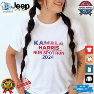 Run Spot Run 2024 Trump Vs Kamala Funny Debate Tshirt hotcouturetrends 1 2