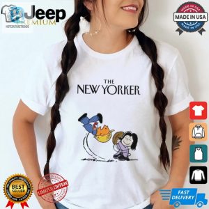 Funny Kamala Harris Trump Peanuts Tee Unique New Yorker Style hotcouturetrends 1 2