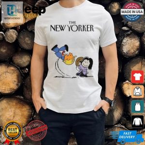 Funny Kamala Harris Trump Peanuts Tee Unique New Yorker Style hotcouturetrends 1 3