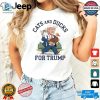 Trump 2024 Funny Cats Ducks Tshirt For Pet Lovers hotcouturetrends 1