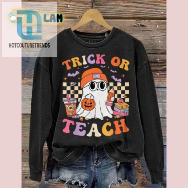 Spooky Teacher Sweatshirt Hilarious Unique Halloween Wear hotcouturetrends 1