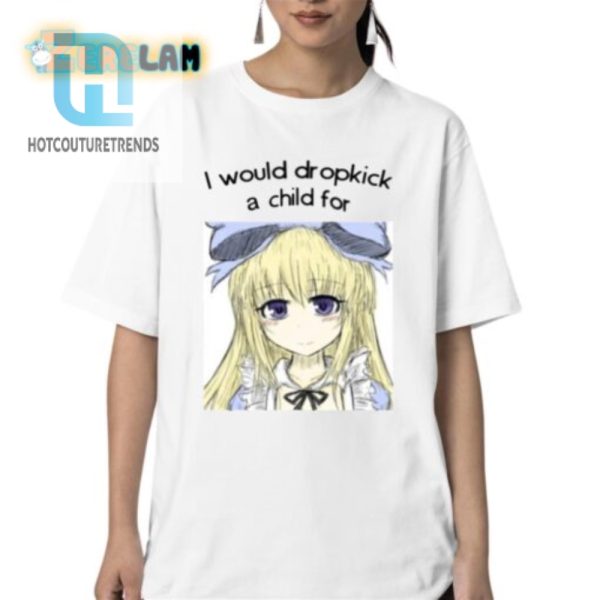 Funny I Would Drop A Child Black Souls Shirt Unique Tee hotcouturetrends 1