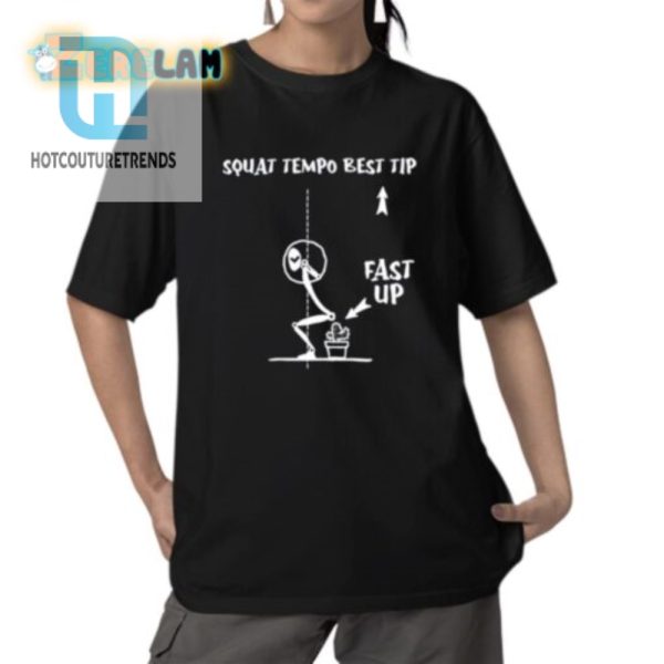 Rock Your Squats In Style Hilariously Unique Tempo Tee hotcouturetrends 1