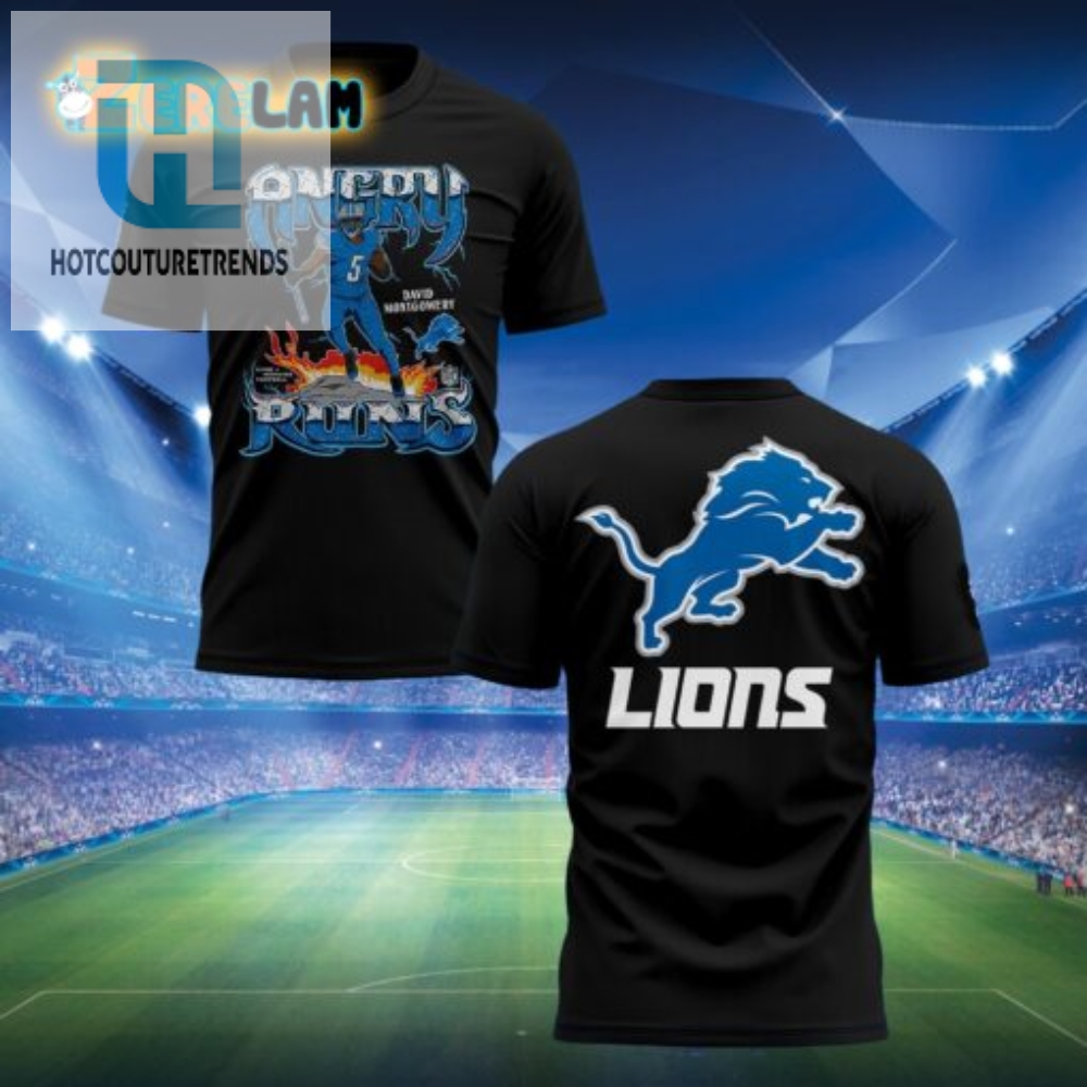 Roar With Laughter 2024 Lions Angry Runs Shirt