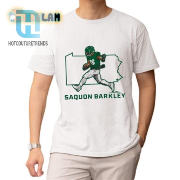 Rock The Nest With Saquon Barkleys Fun Eagles Tee hotcouturetrends 1 1