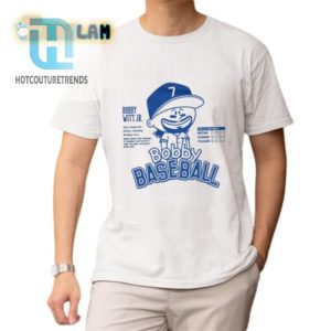 Score Big Laughs With Our Bobby Witt Jr. Bobby Baseball Tee hotcouturetrends 1 1