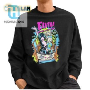 Get Ghostly Laughs Elvira Ghostcoaster Mens Tshirt hotcouturetrends 1 2