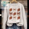 Score In Style Hilarious Football Bows Sweatshirt hotcouturetrends 1