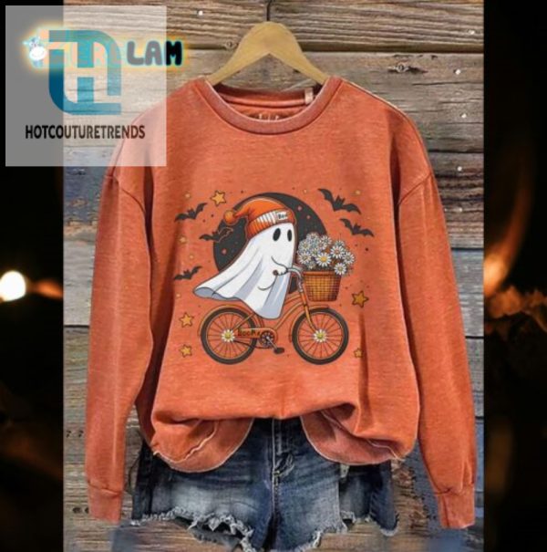 Bootifully Spooky Hilarious Ghost Sweatshirt For Halloween hotcouturetrends 1 1