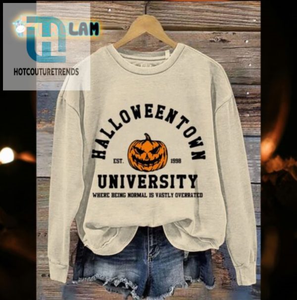 Get Spooked In Style Halloweentown Uni Sweatshirt Fun hotcouturetrends 1