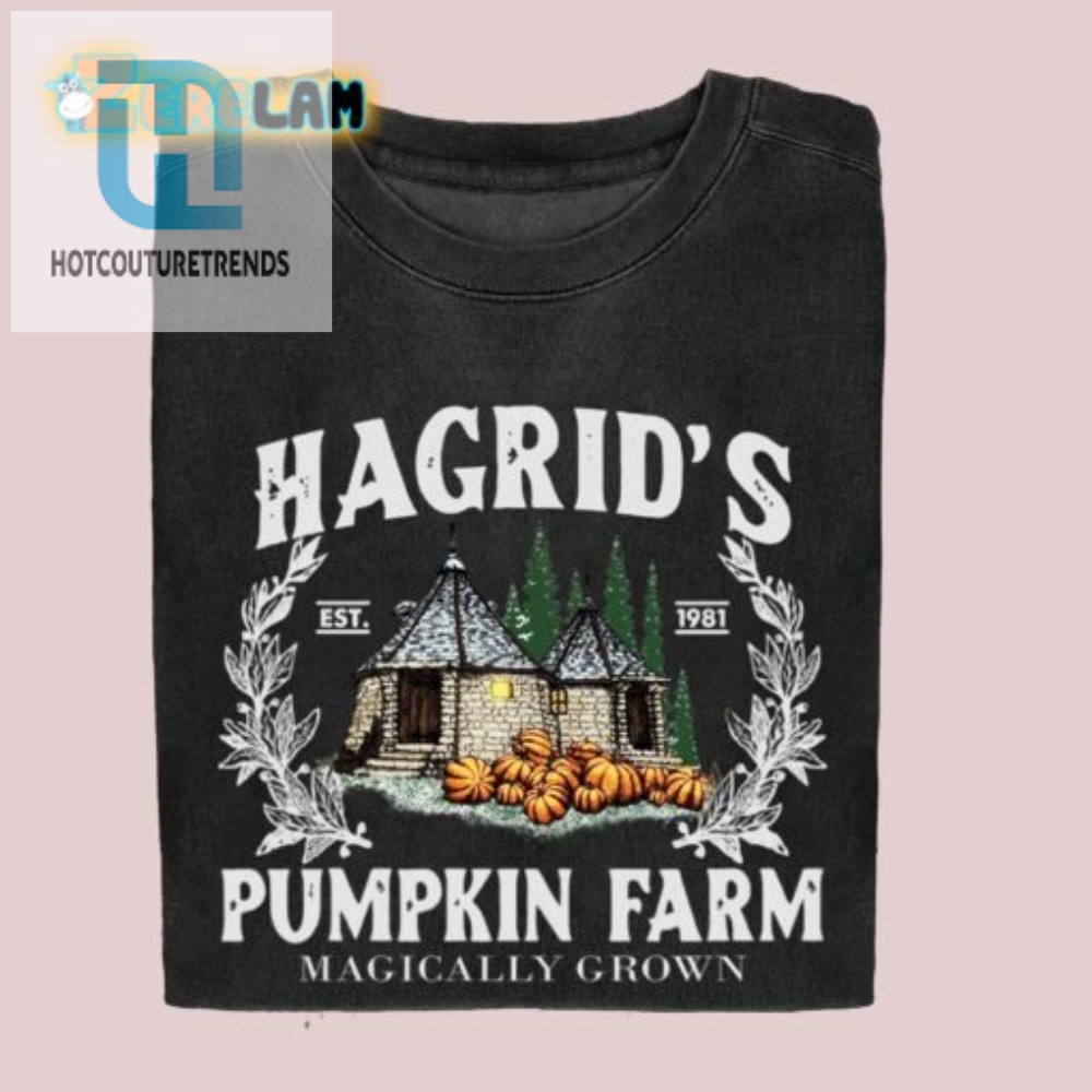 Wear Hagrids Pumpkin Magic  Funny Halloween Sweatshirt