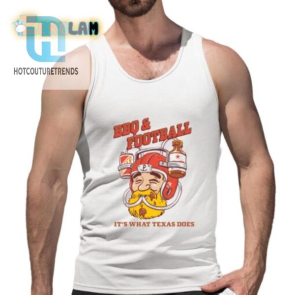 Grill Gridiron Texas Humor Shirt For Bbq Football Fans hotcouturetrends 1 4