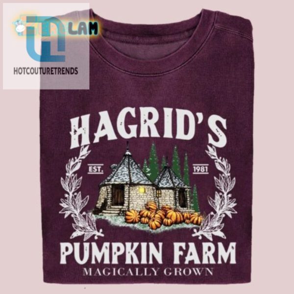 Get Spooky Hagrids Pumpkin Farm Sweatshirt hotcouturetrends 1