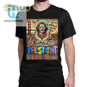 Groovy Kamala Shirt Peace Laughs For Hippie Fans hotcouturetrends 1 1