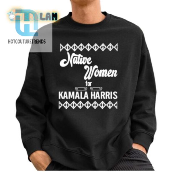 Funny Deb Haaland Tee Native Women Support Kamala hotcouturetrends 1 2